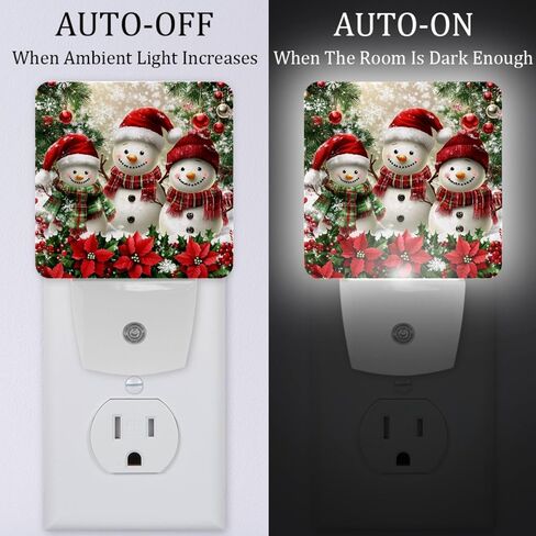 NEWzone Red Fire Truck Night Light Plug into Wall with Dusk to Dawn Light Sensors, Warm Nightlights for Bedroom, Bathroom, Hallway, Kitchen, Gifts Ideal for Girls Boys in Saudi Arabia