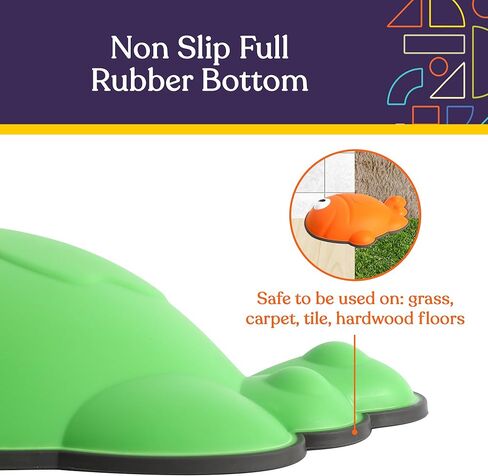 مستلزمات خاصة للأطفال - مجموعة من مكعبات توازن الأسماك والسلحفاة والأخطبوط - لعب داخلي/خارجي - مطاط آمن على الأطفال، حواف غير قابلة للانزلاق - تعزز التنسيق والتوازن والقوة in Kuwait