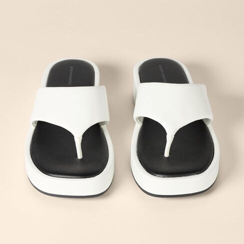 Amazon Essentials Women's Flatform Thong Sandals in Saudi Arabia