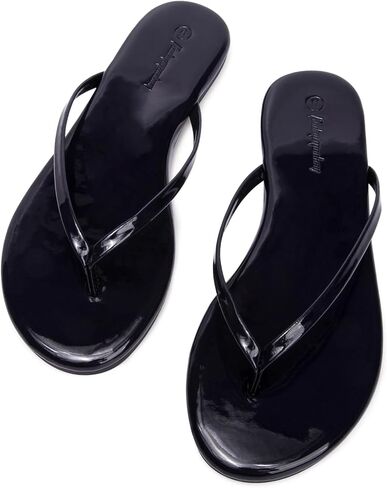 Funkymonkey Flip Flops for Women ، وصنادل الانتعاش مع دعم قوس التهاب اللفافة الأخمصية المريح in Kuwait
