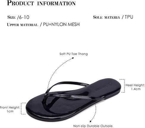Funkymonkey Flip Flops for Women ، وصنادل الانتعاش مع دعم قوس التهاب اللفافة الأخمصية المريح in Kuwait