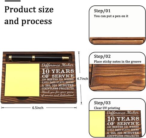 Inspirational Gifts for Coworkers,Motivational Gifts for Women, Little Reminders Gifts for Women, Retro Note Pad Holder with Inspirational Quotes,6.5x4.7 Inches, HFF1 in Kuwait