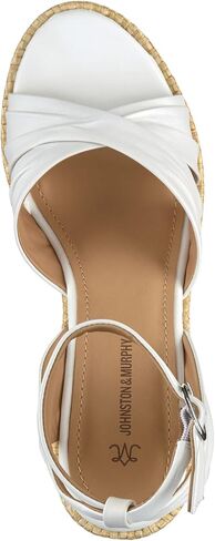Johnston & Murphy Women’s Marcia Cross-Band Sandal, Platform Sandals, Wedge Heels for Women in Saudi Arabia