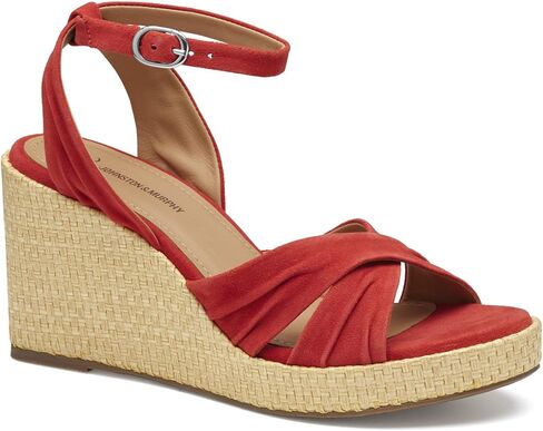 Johnston & Murphy Women’s Marcia Cross-Band Sandal, Platform Sandals, Wedge Heels for Women in Saudi Arabia