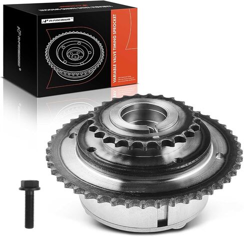A-Premium Intake Right Engine Variable Valve Timing Sprocket Camshaft Phaser Compatible with Ford Edge 2007-2010 Flex Fusion Taurus X & Lincoln MKS MKT MKX MKZ & Mercury Sable, Replace# 8T4Z-6A257-B in Saudi Arabia