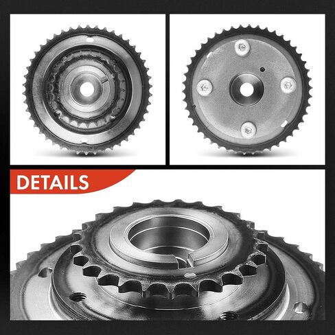 A-Premium Intake Right Engine Variable Valve Timing Sprocket Camshaft Phaser Compatible with Ford Edge 2007-2010 Flex Fusion Taurus X & Lincoln MKS MKT MKX MKZ & Mercury Sable, Replace# 8T4Z-6A257-B in Saudi Arabia