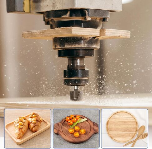 1/4 "شانك وعاء ودرج التوجه CNC بت ، قطر القطع 3/4 بوصة مع طرف كربيد لقطعة طحن آلة التوجيه الخشبية in Kuwait