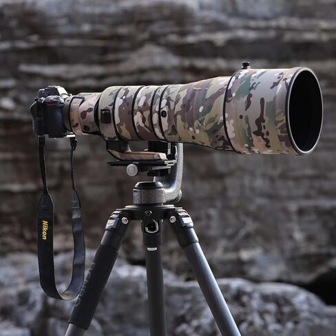 ROLANPRO Lens Camouflage Coat Cover for Nikon NIKKOR Z 600mm f/4 TC VR S Rain Coat Lens Protective Sleeve Outdoor Case#9 Reed A in Kuwait