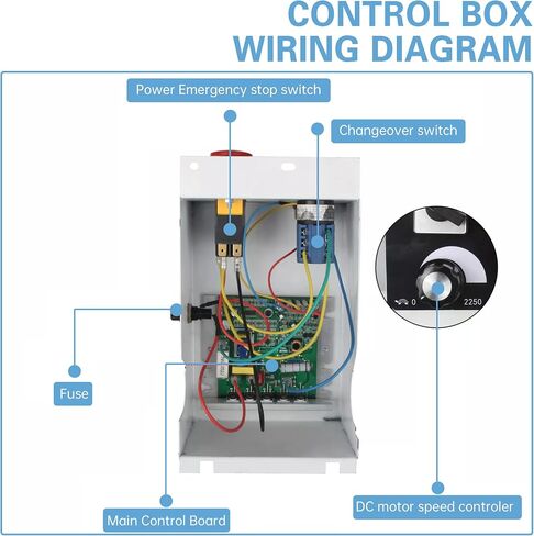 Light Milling Machine Switch,mini Lathe Accessories Part Motor Forward Off Reverse Switching for CJ-0618 Lathe Parts in Saudi Arabia