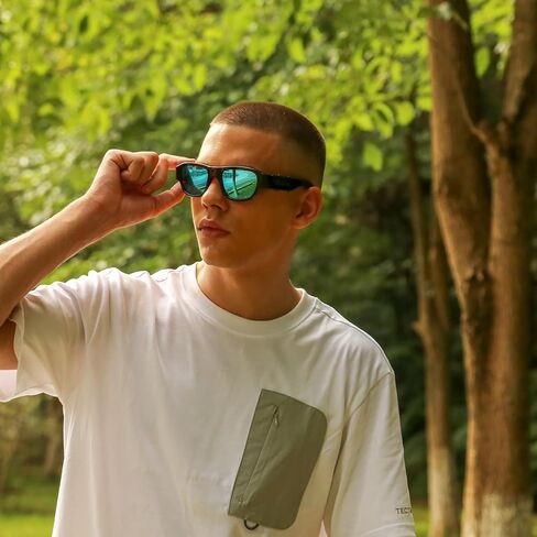 OhO sunshine High Resolution Camera Glasses, 64GB Full HD 1080P Video Indoor and Outdoor with Built in 16MP Camera and Blue Polarized UV400 Lens in Saudi Arabia
