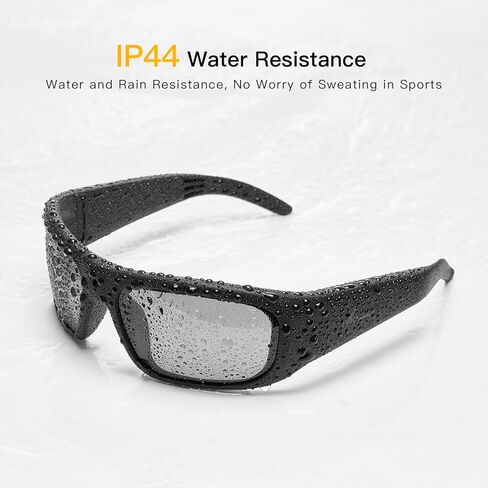 OhO 32GB Camera Glasses,24M Resolution H.265 1080P Smart Glasses with UV400 Sunglasses Lens for Outdoor Sport,Unisex in Kuwait