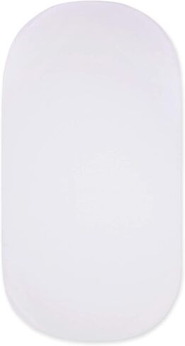 Burt's Bees Baby Bassinet Sheet, Fitted Unisex 100% Organic Jersey Cotton Bassinet Sheet for Standard Bassinet Mattress (Pack of 2) in Saudi Arabia