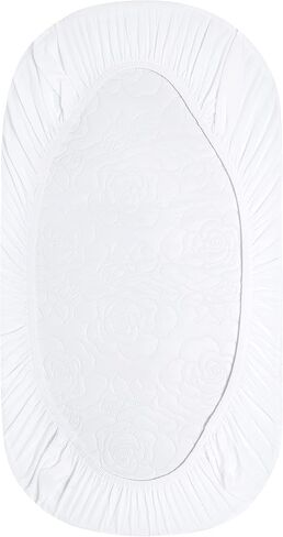 Burt's Bees Baby Bassinet Sheet, Fitted Unisex 100% Organic Jersey Cotton Bassinet Sheet for Standard Bassinet Mattress (Pack of 2) in Saudi Arabia