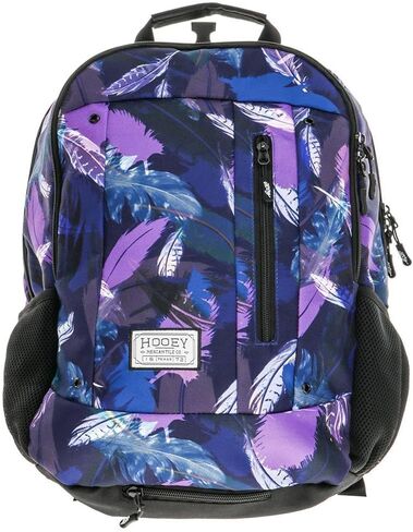 HOOEY Rockstar 20L Backpack - Compact Everyday Backpack with Laptop Sleeve - Lightweight, Durable Daypack for Commuting, Travel, & Outdoor Use - Unisex Design (White/Black) in Kuwait