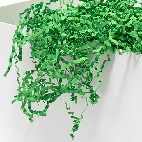 Mefleet 1 LB Crinkle Cut Paper Shred Filler Red Crinkle Paper Shredded Paper for Gift Box - Gift Basket Filler - Gift Box Stuffing for Christmas Xmas Holiday Packaging Wrapping in Saudi Arabia