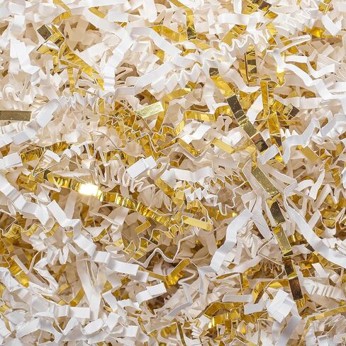 Mefleet 1 LB Crinkle Cut Paper Shred Filler Red Crinkle Paper Shredded Paper for Gift Box - Gift Basket Filler - Gift Box Stuffing for Christmas Xmas Holiday Packaging Wrapping in Saudi Arabia