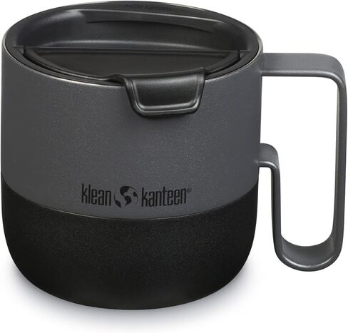 Klean Kanteen Rise 14oz Mug - Stainless Steel with Flip Lid - Stellar in Kuwait