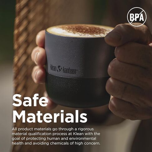 Klean Kanteen Rise 14oz Mug - Stainless Steel with Flip Lid - Stellar in Kuwait