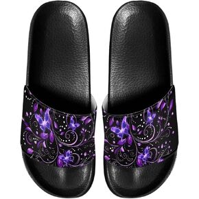 Open Toe Slippers for Women Rubber Slides Womens Sandal Slippers