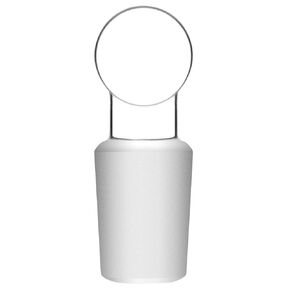 stonylab Glass Solid Stopper, 1-Pack Borosilicate Glass Stopper for 24/40 Outer Joint, Chemical-Resistant Lab-Grade Solid Glass Plug for Sealing Laboratory Flasks and Containers