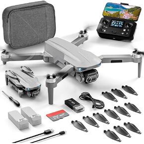 Drone with Camera for Adults Beginner 4K,52-Min Max Flight Time,10000 Feet Control Range,249g Foldable FPV RC Quadcopter,Smart Return Home,5G Transmission,Brushless Motor, Wind Resistance(White)