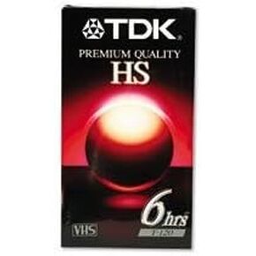 TDK T120HS-5PK - 5-Pack of High Standard VHS Video Tapes