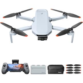 Potensic ATOM 2 3-Axis Gimbal 8K GPS Drone, Fly More Combo Bundle with 1 Extra Set of Propellers