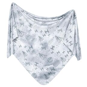 Large Premium Knit Baby Swaddle Receiving Blanket "Tatooine™" by Copper Pearl