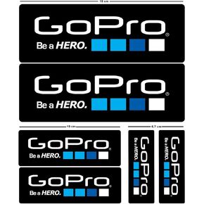 6 Pcs lot Adhesive Logo Stickers Waterproof Vinyl Compaitable for Car Bike Dirtbike Track Race etc.
