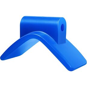 3" Boat Trailer Roller V Bow Stop Installation Aperture 1/2" Bow Stop for Boat Trailers Blue Bow Roller.