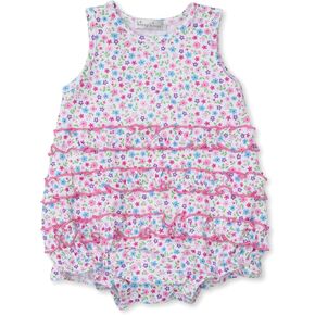 Kissy Kissy Baby Girls Infant Flamingo Flower Fiesta Bubble