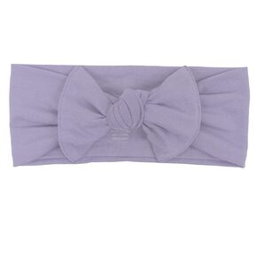 KYTE BABY Rayon Made From Bamboo Bow, (3-6 Months, Taro)