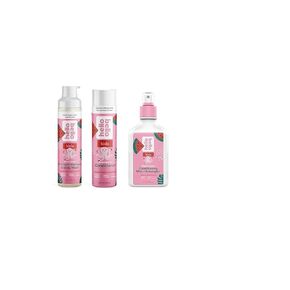 Hello Bello Kids Body Wash, Shampoo, Conditioning Mist, and Detangler, Hypoallergenic Non-Greasy Leave-in Conditioner
