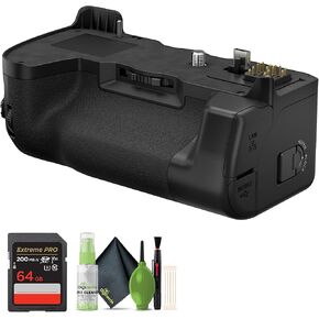 Fujifilm FT-XH File Transmitter Grip for X-H2S/X-H2 + 64GB Memory Card + Cleaning kit