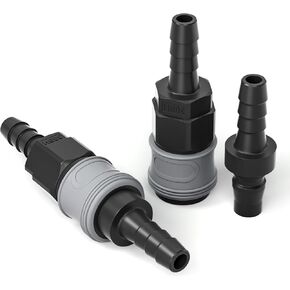 TAILONZ PNEUMATIC 1/2"ID C Type Quick Disconnect Set,Pneumatic Quick Connector，Quick Connect Coupler，Air Connector Pneumatic Fittings SH+PH40 (Pack of 2)