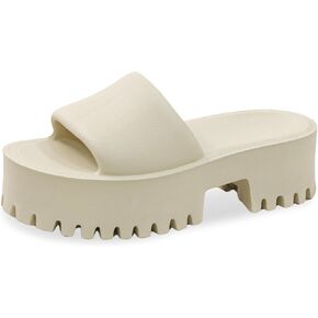 Baobeijiadao Womens Sandals Landals تنزلق على النعال الوحيدة المقاومة للماء مفتوحة أحذية الصيف للأصابع
