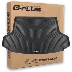 سجادات أرضية G-PLUS متوافقة مع Honda Civic 2016-2021 Coupe/Sedan/Fit Civic Hatchback 2017-2021/Fit 16-21 Honda Insight TPE حماية كاملة لجميع الأحوال الجوية 3 قطع، أسود in Kuwait