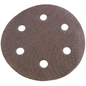 CS Unitec 37642 9" Sandpaper, Velcro 6-Hole Punch, 40 Grit Normal Corundum, (Pack of 25)