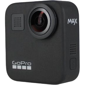 GoPro MAX Waterproof 360 + Traditional Camera with Touch Screen Spherical 5.6K30 HD Video 16.6MP 360 Photos 1080p Live Streaming Stabilization (Renewed)