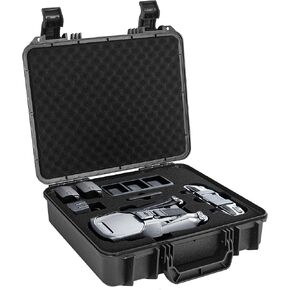 Protective Hard Case Shockproof Water-resistant with Customized DIY Foam fit for Camera, etc,17.3 X 11.5 X 6.5-Inch