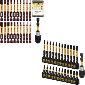 Allen-Wrench Hex Drill Bit Set & Tamper Proof Torx Bit Set