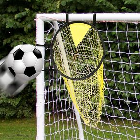 Football Target Net,Easy to Attach and Detach Soccer Goal Target Nets Diameter Soccer Target for Goal Training Football Soccer Target Net Practice Equipment to Improve Shooting Accuracy
