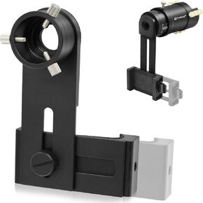 Rifle Scope Mount Camera Adapter - Bundle with - Microscope Lens Smartphone Adapter