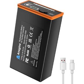 Power Mag Plus Rechargeable Lithium-Ion Battery Pack 6700mAh Compatible with Moultrie Edge, Edge PRO, Edge 2, Edge 2 PRO Trail & Hunting Cameras (1-Pack)