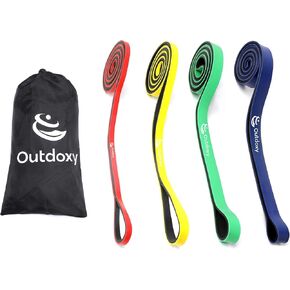Resistance Bands, Pull Up Assistance Bands Set of 4, Exercise Bands for Men & Women, Heavy Duty Stretch Exercise Bands, Resistance Bands for Working Out, Muscle Training