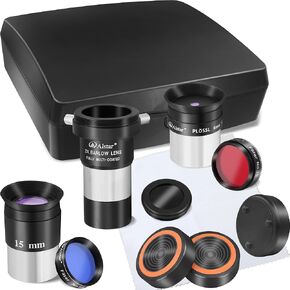 Alstar 8 Piece Telescope Accessory Kit - Bundle with - Anti-Vibration Suppression Pads