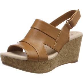 Clarks Women's Annadel Ivory Wedge Sandal