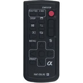 RMT-DSLR2 Replacement Remote for Sony Camera DSLR-A450 DSLR-A390 DSLR-A380 DSLR-A330 DSLR-A290 DSLR-A230 DSLR-A900 DSLR-A850 DSLR-A700 DSLR-A550 DSLR-A500 NEX-7 NEX-6 NEX-5T NEX-5N NEX-5R NEX-5