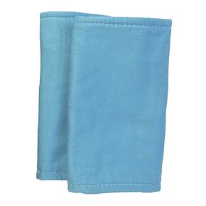 TwinGo Teething Pads (Blue) Drool and chew Pads Provide a Clean Surface for Your Teething Baby