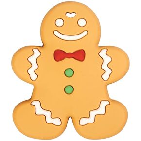 C.R. Gibson Gingerbread Silicone Teether (BTEE-25465)